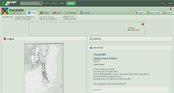 Desktop Screenshot of gracefuldv.deviantart.com