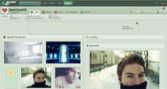 Desktop Screenshot of darkcloud-dc.deviantart.com