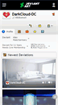 Mobile Screenshot of darkcloud-dc.deviantart.com