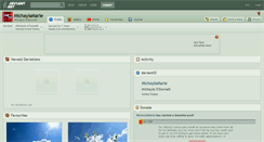Desktop Screenshot of michaylamarie.deviantart.com