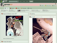 Tablet Screenshot of pigmanga.deviantart.com