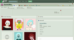 Desktop Screenshot of bucketofbliss.deviantart.com