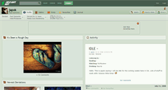 Desktop Screenshot of japok.deviantart.com