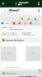 Mobile Screenshot of liftme67.deviantart.com