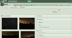 Desktop Screenshot of gerven.deviantart.com