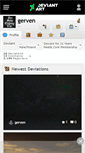 Mobile Screenshot of gerven.deviantart.com