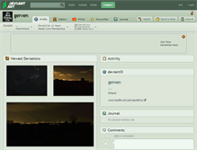 Tablet Screenshot of gerven.deviantart.com