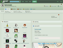 Tablet Screenshot of factcoreplz.deviantart.com