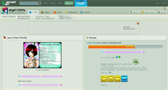 Desktop Screenshot of angel12kitty.deviantart.com