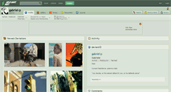 Desktop Screenshot of gabriel-p.deviantart.com