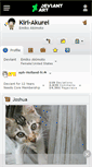 Mobile Screenshot of kiri-akurei.deviantart.com