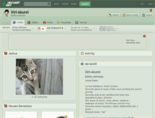 Tablet Screenshot of kiri-akurei.deviantart.com