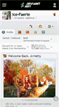 Mobile Screenshot of ice-faerie.deviantart.com