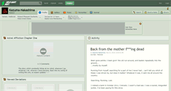 Desktop Screenshot of kazuma-nakashima.deviantart.com