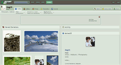 Desktop Screenshot of magrit.deviantart.com