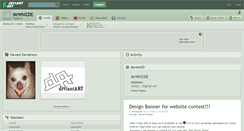 Desktop Screenshot of mrwhizzle.deviantart.com