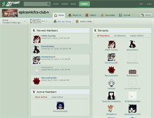 Tablet Screenshot of epicsonicfcs-club.deviantart.com