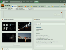 Tablet Screenshot of bezelye.deviantart.com