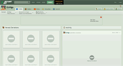 Desktop Screenshot of echiigo.deviantart.com
