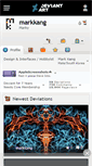 Mobile Screenshot of markkang.deviantart.com