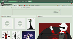 Desktop Screenshot of gothicpeaches.deviantart.com