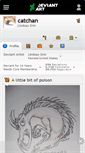 Mobile Screenshot of catchan.deviantart.com