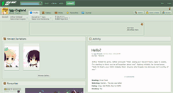 Desktop Screenshot of iggy-england.deviantart.com