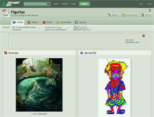 Tablet Screenshot of figuritas.deviantart.com