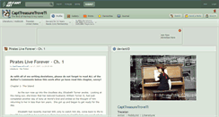 Desktop Screenshot of capttreasuretroveti.deviantart.com