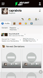 Mobile Screenshot of capraboia.deviantart.com