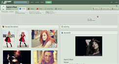 Desktop Screenshot of hard-2-find.deviantart.com