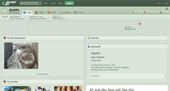 Desktop Screenshot of dbz890.deviantart.com