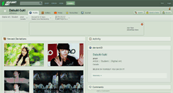 Desktop Screenshot of daisuki-suki.deviantart.com