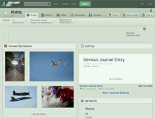 Tablet Screenshot of pixtrix.deviantart.com