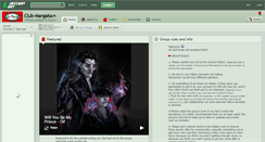 Desktop Screenshot of club-mangaka.deviantart.com