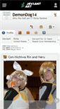 Mobile Screenshot of demondog14.deviantart.com
