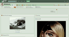 Desktop Screenshot of bellastanyer.deviantart.com