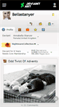 Mobile Screenshot of bellastanyer.deviantart.com