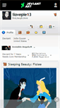 Mobile Screenshot of ilovepie13.deviantart.com