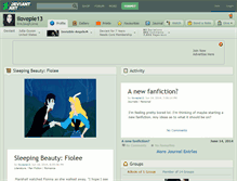 Tablet Screenshot of ilovepie13.deviantart.com