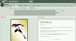 Desktop Screenshot of meverix.deviantart.com