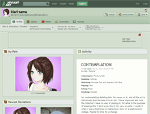 Tablet Screenshot of kiari-sama.deviantart.com