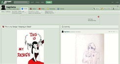 Desktop Screenshot of kagosama.deviantart.com