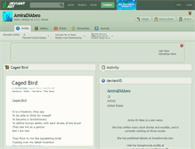Tablet Screenshot of amiradiabeo.deviantart.com