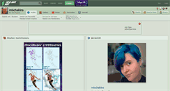 Desktop Screenshot of mischakins.deviantart.com