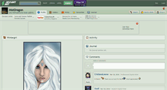 Desktop Screenshot of mistdragon.deviantart.com