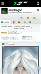 Mobile Screenshot of mistdragon.deviantart.com