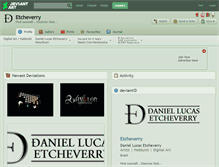 Tablet Screenshot of etcheverry.deviantart.com