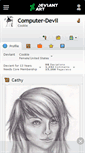 Mobile Screenshot of computer-devil.deviantart.com