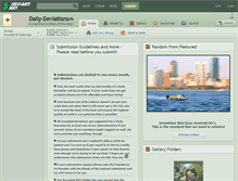 Tablet Screenshot of daily-deviations.deviantart.com